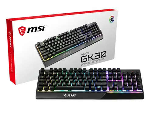 Vigor GK30 teclado Juego USB QWERTY Español Negro - Imagen 1