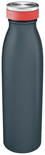 Insulated Uso diario 500 ml Acero inoxidable Negro - Imagen 1