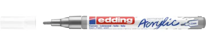 5300 acrylic marker fine marcador permanente Plata 1 pieza(s)