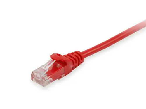 603026 cable de red Rojo 7,5 m Cat6a U/UTP (UTP) - Imagen 1