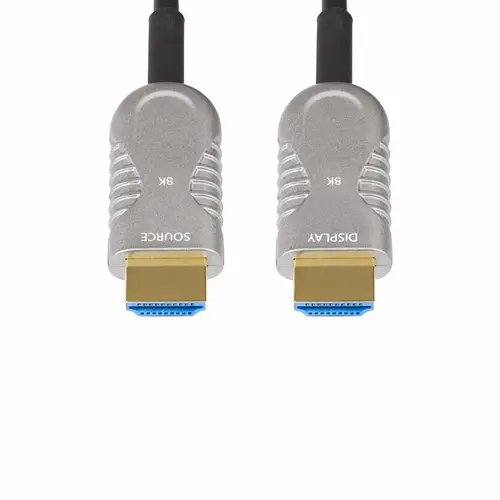 Cable HDMI 2.1 Híbrido Activo Óptico AOC de 30,4m - CMP Plenum - Cable HDMI 2.0/2.1 de Ultra Alta Velocidad 8K de Fibra Óptica - 48Gbps - 8K 60Hz/4K 120Hz - HDR10+/FRL/TMDS/eARC - Imagen 4