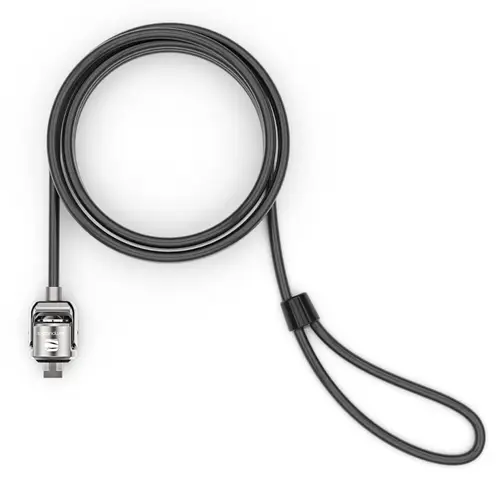 CL15 cable antirrobo Negro, Plata - Imagen 4