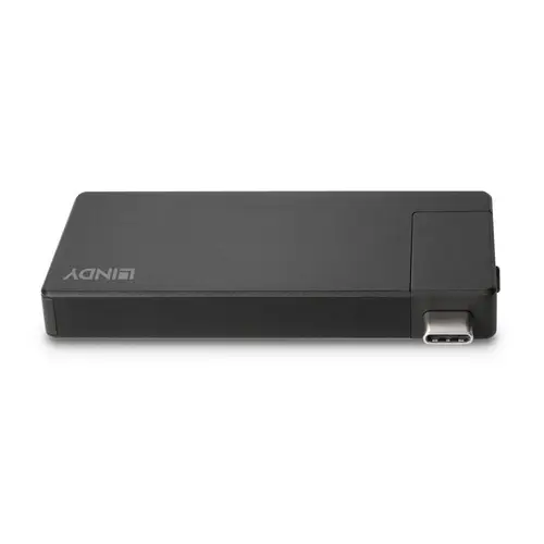 43336 base para portátil y replicador de puertos Alámbrico USB 3.2 Gen 1 (3.1 Gen 1) Type-C Negro - Imagen 3