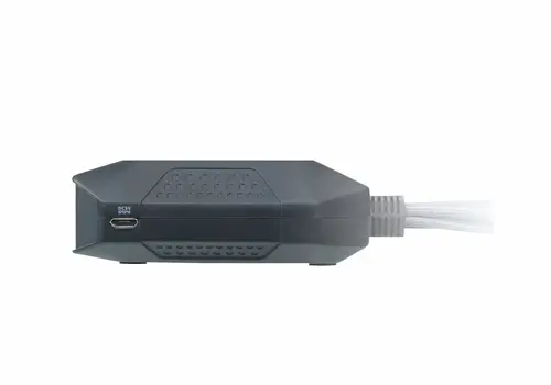 Switch KVM formato cable DisplayPort USB de 2 puertos selector remoto de puerto - Imagen 6