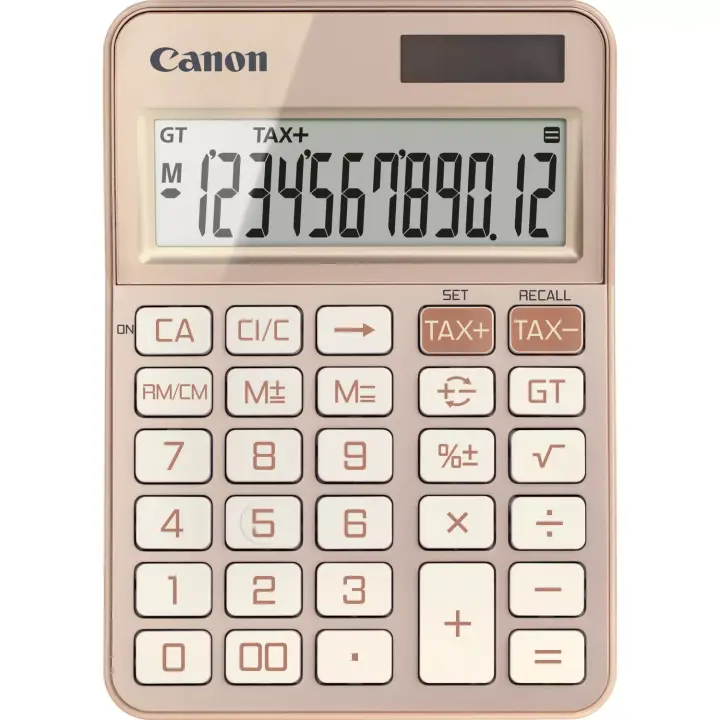KS-125KB calculadora Escritorio Calculadora básica Oro rosa