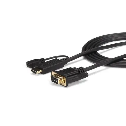 Cable de 91cm Conversor Activo HDMI a VGA - Adaptador 1920x1200 1080p - Imagen 1