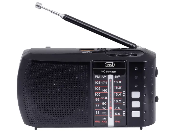 0RA7F2000 radio Portátil Analógico y digital Negro