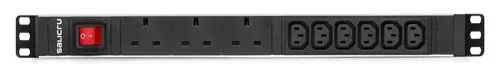 SPS 3F+6F PDU UK+C13/C14 - Imagen 2