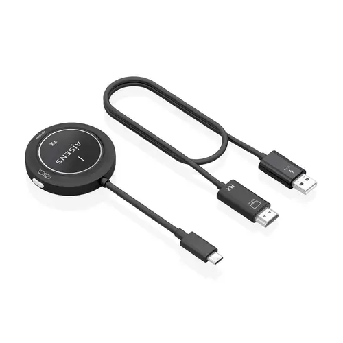 USB-C A HDMI Inalambrico 1080P 30m + USB-C PD 100W, Negro - Imagen 1