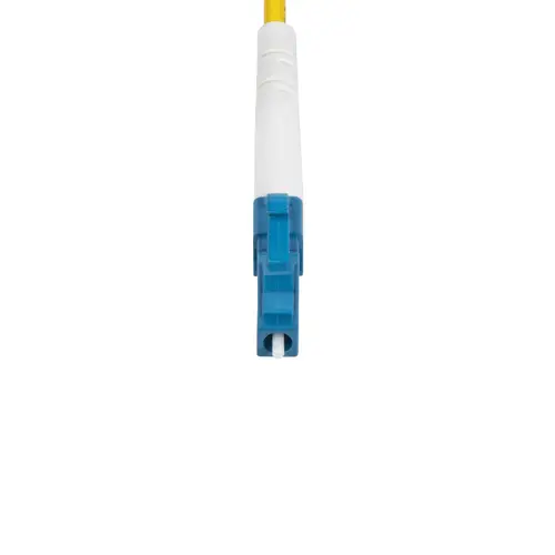 Cable de Fibra Óptica Simplex LC a LC (UPC) OS2 Monomodo de 2m - 9/125µm - 40G/100G - Resistente a Dobleces - Low Insertion Loss - Cable LSZH - Cable de Parcheo de Fibra - Imagen 4