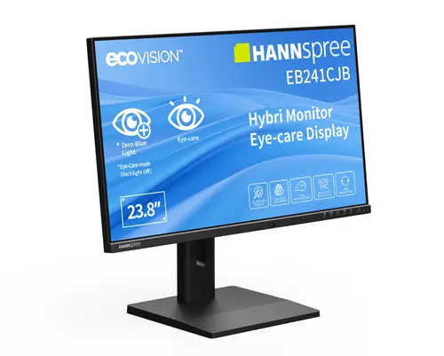 Hybri Monitor EB241CJB pantalla para PC 60,5 cm (23.8") 1920 x 1080 Pixeles Full HD LCD Negro - Imagen 3