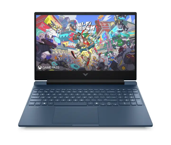 Victus Gaming Laptop 15-fa2040ns Intel Core 7 240H Portátil 39,6 cm (15.6") Full HD 16 GB DDR5-SDRAM 1 TB SSD NVIDIA GeForce RTX 5060 Wi-Fi 6 (802.11ax) FreeDOS Azul