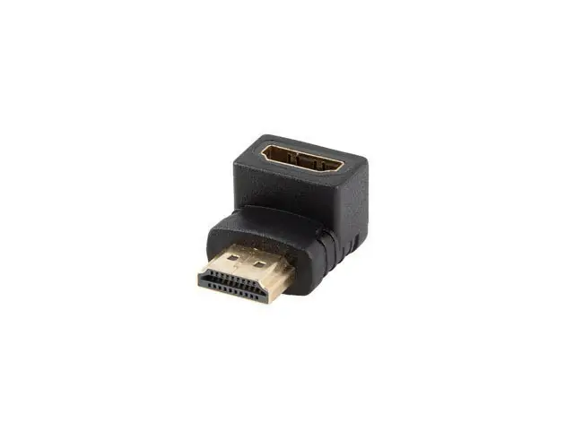 AD-HDMI-03 adaptador de cable de vídeo HDMI tipo A (Estándar) Negro