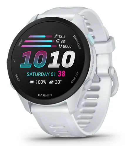 Forerunner 70 3,05 cm (1.2") AMOLED 30 mm Digital 390 x 390 Pixeles Pantalla táctil Blanco GPS (satélite)