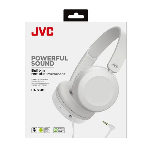 HA-S31M-W Auriculares Alámbrico Diadema Llamadas/Música Blanco - Imagen 5