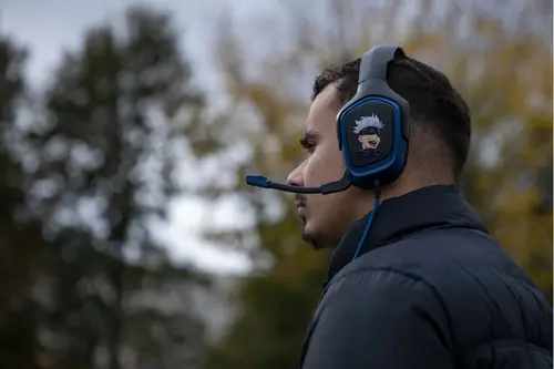 KX JUJUTSU GAMING HEADSET Auriculares Alámbrico Diadema Juego Negro, Azul - Imagen 9