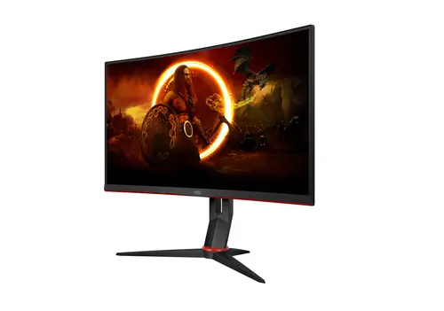 G2 C27G2Z3/BK pantalla para PC 68,6 cm (27") 1920 x 1080 Pixeles Full HD LED Negro, Rojo - Imagen 4