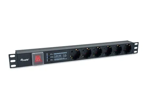 333317 unidad de distribución de energía (PDU) 6 salidas AC 1U - Imagen 1