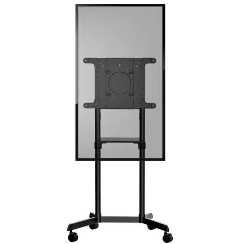 Carrito para TV - Soporte Rodante VESA para TV de 37 a 70 Pulgadas (70kg) - Base para Televisor con Estante - con Giro e Inclinación - Soporte Universal con Ruedas para TV - Imagen 6