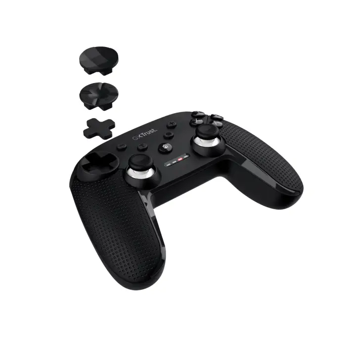 GXT 542 MUTA Negro Bluetooth/RF/USB Palanca de mando Analógico/Digital Android, Nintendo Switch, PC, PC Tableta, iOS
