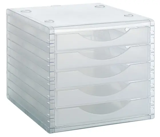 4005 CS TL cajonera para oficina Transparente Poliestireno