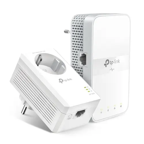 TL-WPA7617 KIT adaptador de red PowerLine 1200 Mbit/s Ethernet Wifi Blanco 2 pieza(s) - Imagen 1