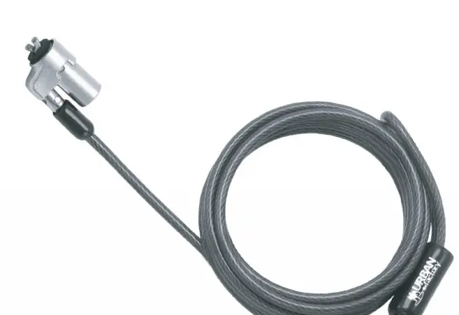 CRS95UF cable antirrobo Negro 2 m