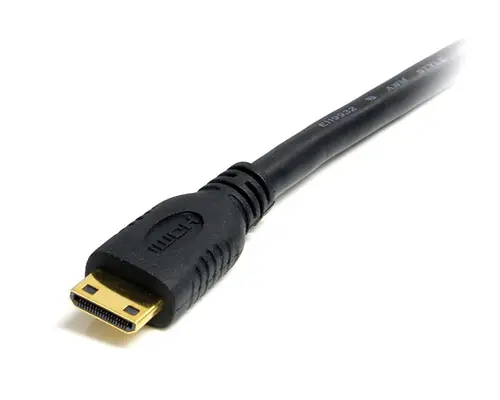 Cable HDMI de alta velocidad con Ethernet 50cm - HDMI a Mini HDMI - Macho a Macho - Imagen 3