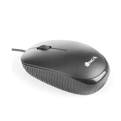 Flame ratón mano derecha USB tipo A Óptico 1000 DPI - Imagen 6