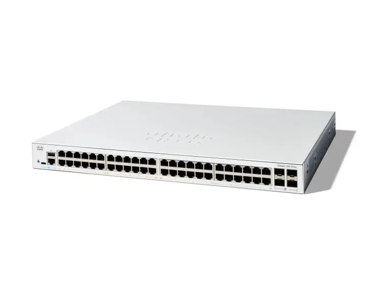 C1200-48T-4G switch Gestionado L2/L3 Gigabit Ethernet (10/100/1000) Blanco