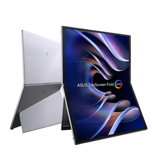 ZenScreen Fold OLED MQ17QH pantalla para PC 43,9 cm (17.3") 2560 x 1920 Pixeles Quad HD Plata - Imagen 9