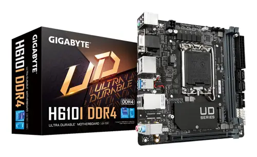 H610I DDR4 placa base Intel H610 Express LGA 1700 mini ITX - Imagen 1