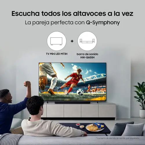 TV 75" Mini LED M73H 4K Vision AI Smart TV 2026 - Imagen 8