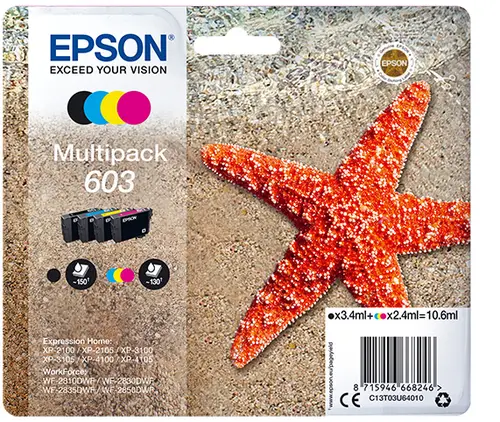 Multipack 4-colours 603 Ink - Imagen 1