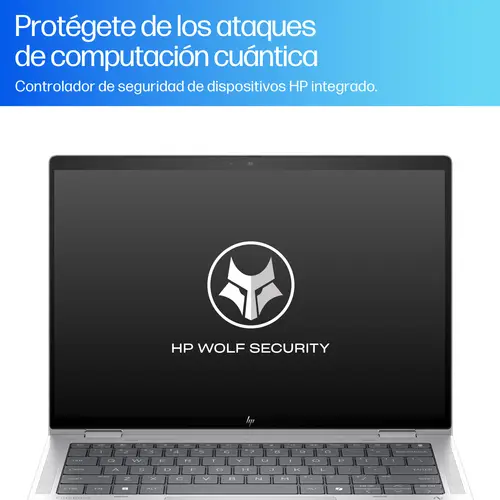 EliteBook X Flip G1i Next Gen AI PC Wolf Pro Security Edition Copilot+ PC Intel Core Ultra 5 226V Híbrido (2-en-1) 35,6 cm (14") Pantalla táctil WUXGA 16 GB LPDDR5x-SDRAM 512 GB SSD Wi-Fi 7 (802.11be) Windows 11 Pro Plata - Imagen 8