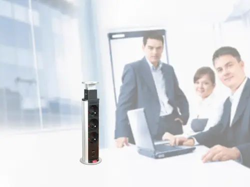 333304 unidad de distribución de energía (PDU) 3 salidas AC Negro, Plata - Imagen 9