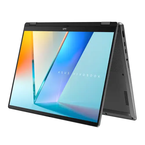 Vivobook 14 Flip OLED TP3407SA-QL064W Copilot+ PC - Ordenador Portátil 14" WUXGA (Intel Core Ultra 7 258V, 32GB RAM, 1TB SSD, Arc Graphics 140V, Windows 11 Home) Gris - Teclado QWERTY español - Imagen 1