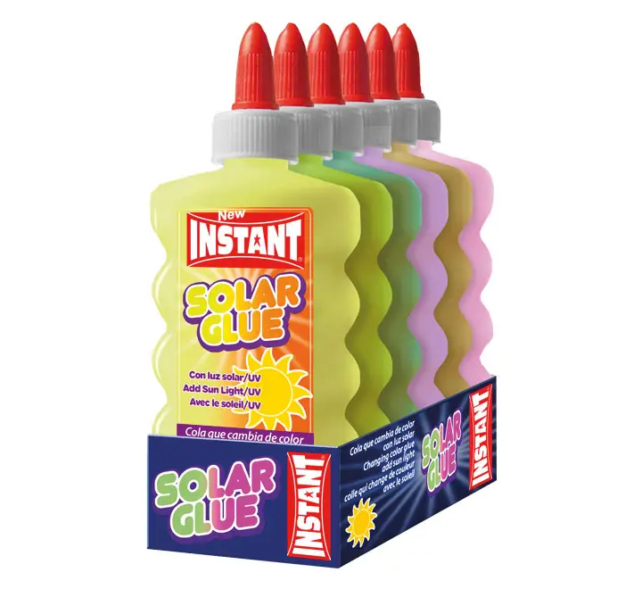 C. 6U COLA INSTANT SOLAR GLUE STD 180ML
