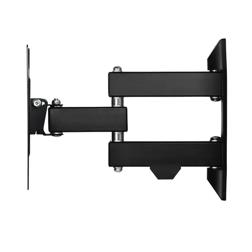 Soporte de Pared para televisores de 19 a 48", 2 brazos, Giratorio 180°, inclinable +5°/-12°, para televisores de hasta 20kg, VESA 200 x 200, Extensible, Color Negro - Imagen 14