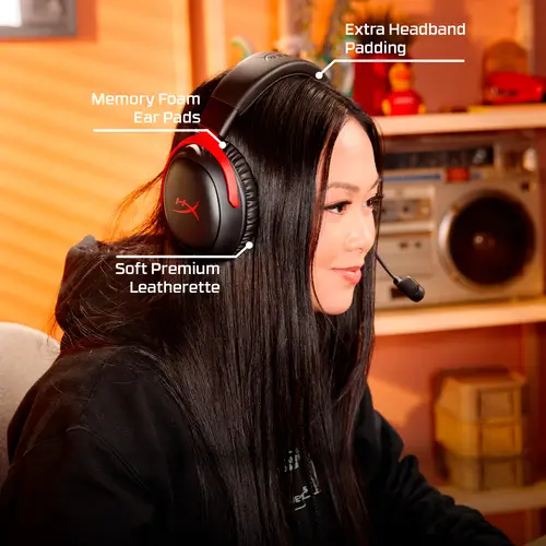 Auriculares gaming inalámbricos Cloud III S negros - Imagen 6