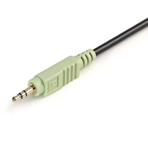 Cable KVM 4 en 1 de 1,8m con DVI USB Audio y Micrófono - Imagen 7