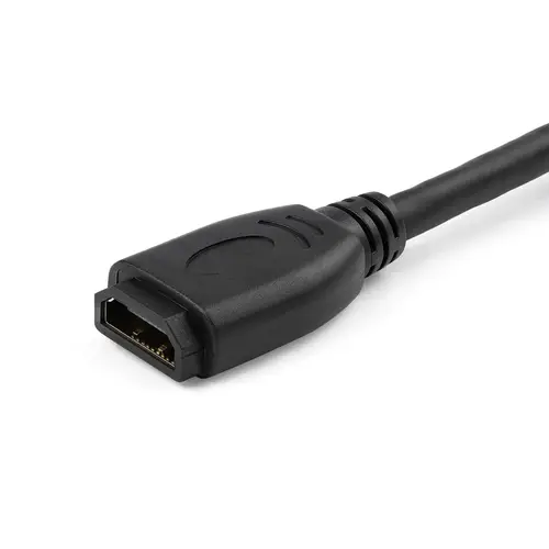 Cable de 15cm de Extensión Alargador HDMI 2.0 de Alta Velocidad con Ethernet - Extensor de Puertos - Cable para Conservar Puertos de Conexión - Cable Corto HDMI - 4K de 60Hz - Imagen 3