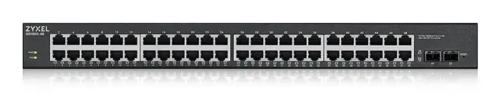 GS1900-48HPv2 Gestionado L2 Gigabit Ethernet (10/100/1000) Energía sobre Ethernet (PoE) Negro