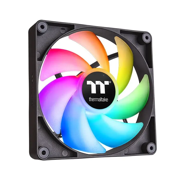 TT CT140 ARGB Sync PC Carcasa del ordenador Ventilador Negro 2 pieza(s)