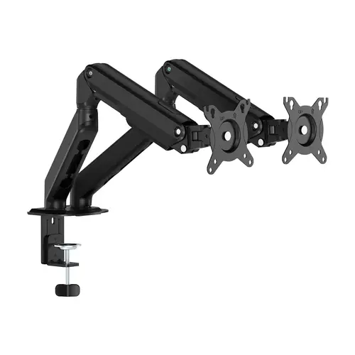 AISENS Soporte de Mesa Eco Contrapeso Giratorio e Inclinable para Monitor TV 9kg  3 Pivotes  2 Brazos  de 17 32  Negro - Imagen 3