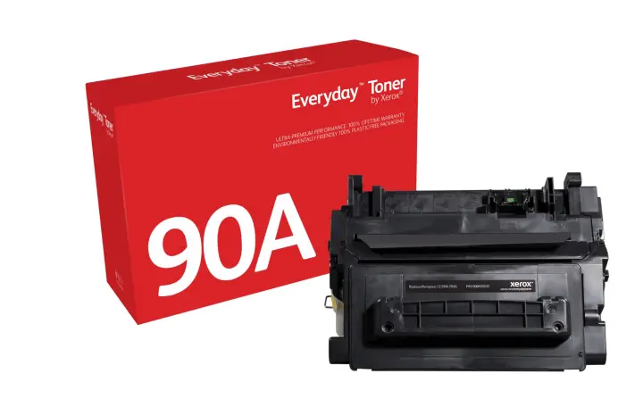 Everyday El tóner Everyday Negro de Xerox es compatible con HP 90A (CE390A), Capacidad estándar