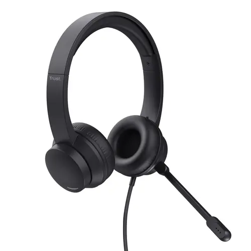 HS-150 Auriculares Alámbrico Diadema Oficina/Centro de llamadas Negro - Imagen 2