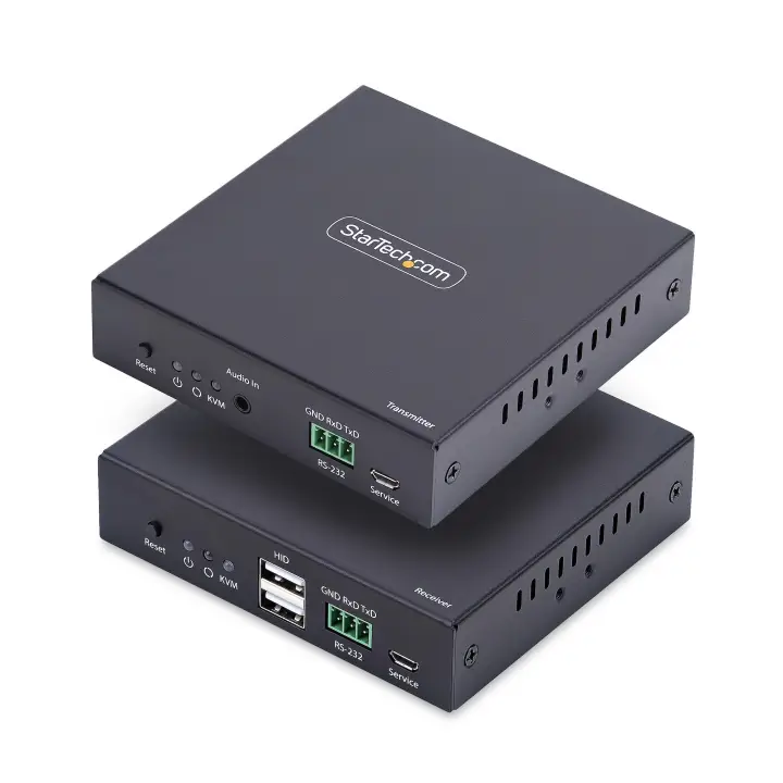 Extensor KVM HDMI 4K 60Hz por Redes Ethernet IP - Alargador KVM H..