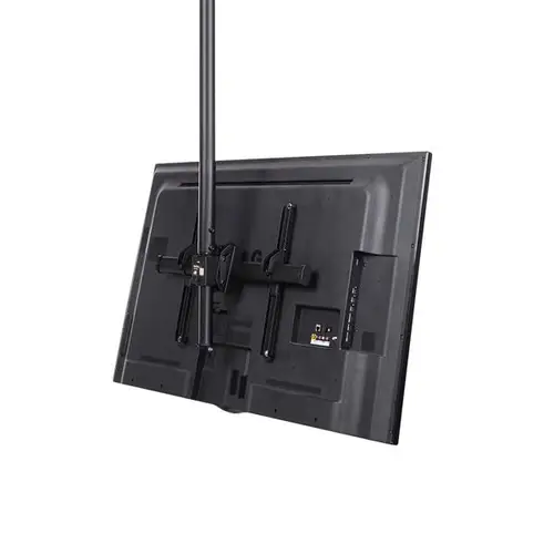 Soporte de Techo para TV - Soporte Universal de Cielo Raso para TV con Mástil Telescópico Largo Ajustable - Soporte VESA para Pantallas de 32" a 75" - Giro e Inclinación - Imagen 5
