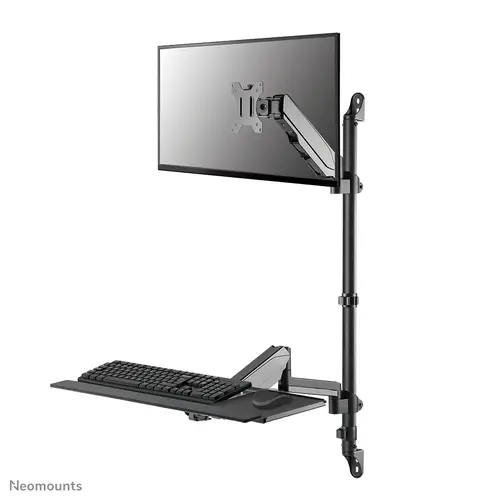 WL90-325BL1 Soporte de pared para puesto de trabajo de pie/sentado 17-32" - resorte de gas - Imagen 1